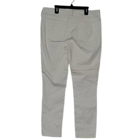 NYDJ Alina Convertible Ankle Jeans White Lift Tuck Technology Womens Size 8 Stre - Picture 4 of 8